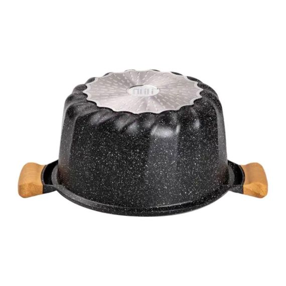 Набір посуду, комплект з 4 каструль і сковорідок, MGC, чорний HP-4-404B | Зображення 4