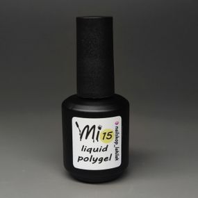 Рідкий полігель Мі #15 сливочное масло 15мл (бутылочка с кисточкой)