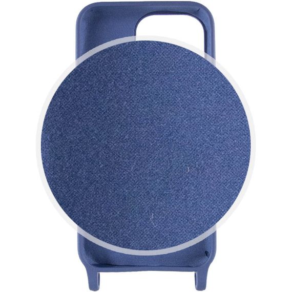 Чохол TPU two straps California для Apple iPhone 13 Pro Max (6.7") Темно-синій / Midnight blue | Зображення 3