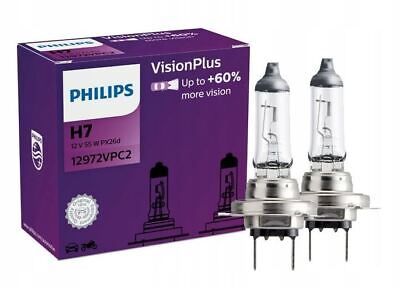 12972VPC2 (PHILIPS) H7 12V PX26d 55W VisionPlus