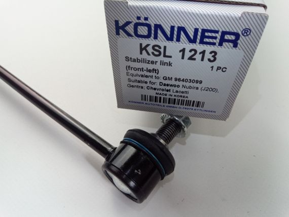 Стійка стабілізатора Lacetti, KONNER (KSL-1213) передня ліва (96403099) | Зображення 2