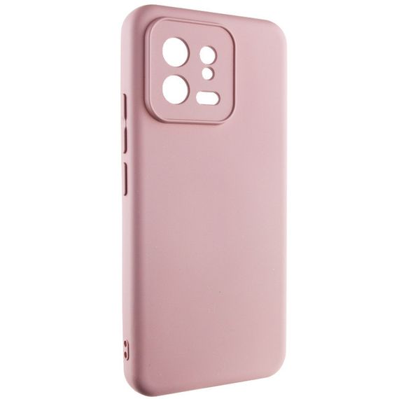 Чехол Silicone Cover Lakshmi Full Camera (A) для Xiaomi 13 Full camera, Рожевий/Pink Sand | Зображення 1