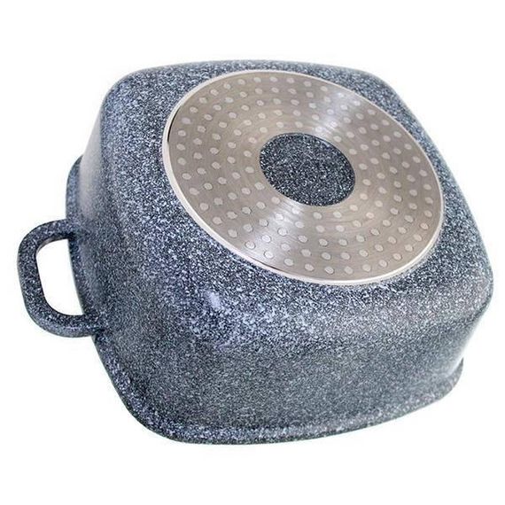 Казан UNIQUE UN-5207 5.5л (26см, квадртаный, с крышкой, гранитный)