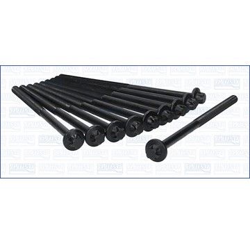 Комплект болтов ГБЦ Mercedes Benz OM651, Ajusa, 81044400,