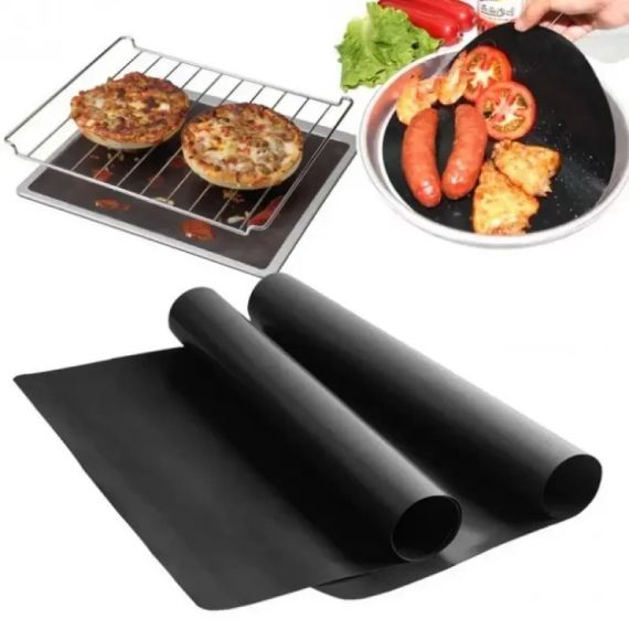 BBQ Гриль мат портативный антипригарный 33 * 40 см 3 шт BBQ grill sheet