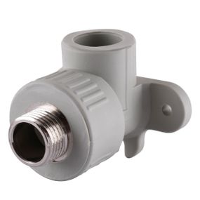 Кут 90 настінний Vsplast PPR ф20х1/2 зв 000003172