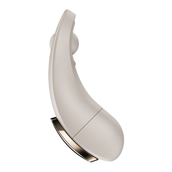 Кліторальний вібратор - Satisfyer Battery Powered Little Secret Beige Sex Aura | Зображення 3