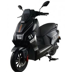 Электроскутер Crosser CR-22 2500W 72V 35Ah Graphene, до 80 км, 65 км/ч, современный городской электроскутер Чорний