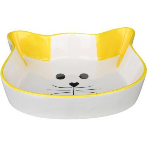 Миска Trixie для кішок, в форме кошачьої мордочки, керамічна, 12 см, 250 мл | Зображення 2