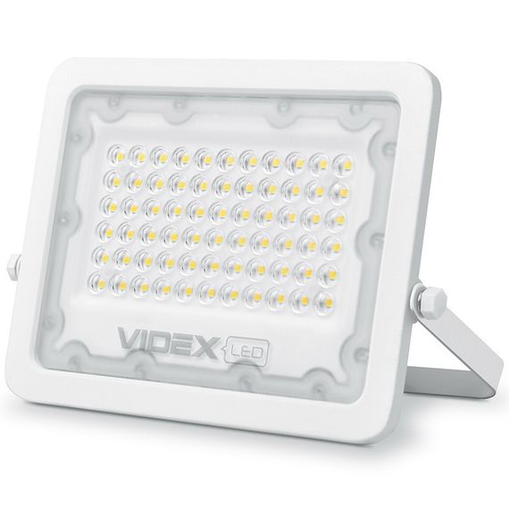 Світлодіодний прожектор VIDEX F2e 50W 5000K VL-F2e-505W захищений у розбірному корпусі | Зображення 1