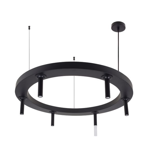Люстра светодиодная подвесная 20W NW BK (BR-01 688S/4)