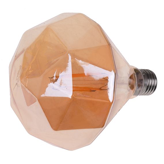 Лампа светодиодная LED 8W E27 COG WW PZ125 Amber 220V | Зображення 1