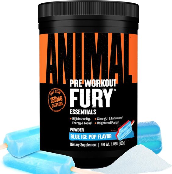 Передтренувальний комплекс Universal Nutrition Animal Fury 483 г, Ice Pop | Зображення 2