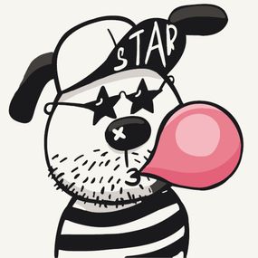 Роспись на холсте "Стильная звезда" Art Craft 15002-AC 30х30 см