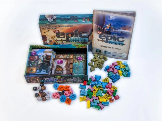 Настільна гра Tiny Epic Вікінги (Tiny Epic Vikings) | Зображення 1