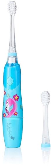 Дитяча електрична зубна щітка Brush-Baby KiDZSONIC (від 3+ років) Фламінго