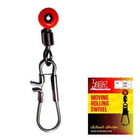 Вертлюги із застібками поплавочние LJ Moving Roling Swivel