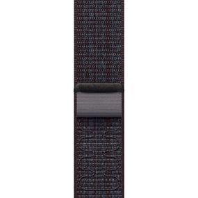 Ремінець Nylon Sport Loop для Apple Watch 38/40/41/42mm(ser.10) Black / Blue