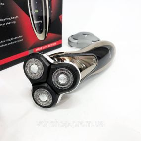 Електробритва для чоловіків Gemei, Електрична бритва для догляду за бородою Бритва сухого гоління WP-85