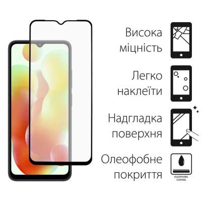 Чехол для мобильного телефона Dengos Kit for Xiaomi Redmi 12C case + glass (Green) (DG-KM-53) | Зображення 2