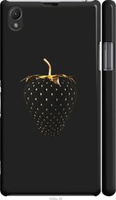 Чохол на Sony Xperia Z1 C6902 Чорна полуниця "3585m-38-24368"