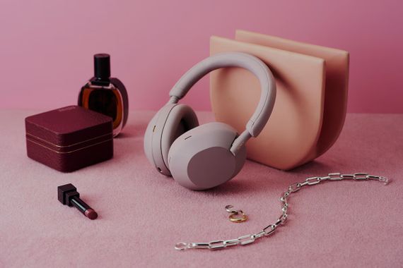 Наушники Over-ear Sony WH-1000XM5 BT 5.2 WH1000XM5P.CE7 | Зображення 5