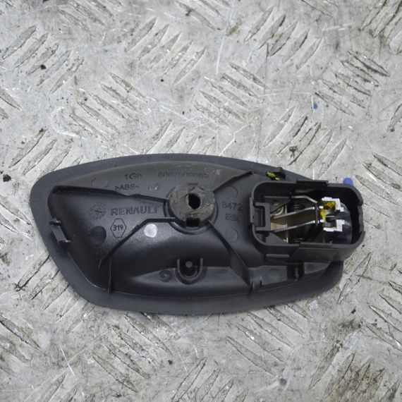 Ручка лівої двері внутрішня Renault Laguna III 2007-2015 Ручка дверей ліва Рено Лагуна 3 806700006R | Зображення 1