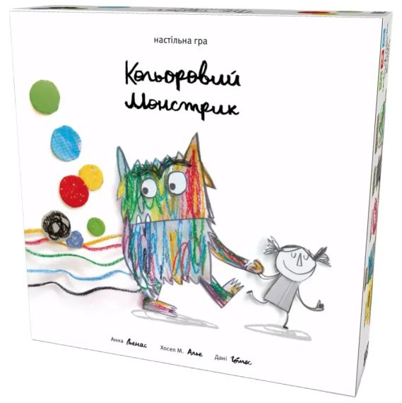 Настольная игра Цветной монстрик (The Color Monster)