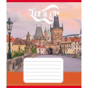 Тетрадь ученическая "Гоу" 036-580075L-2 в линию, 36 листов