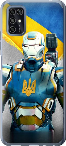 Чехол на ZTE Blade V2020 Smart Украинский киборг "980u-2458-17620"