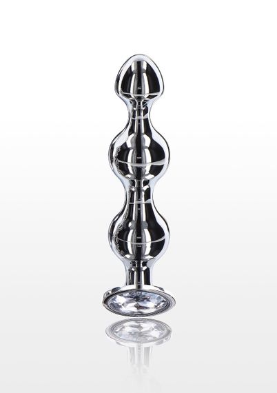 Анальная елочка с кристаллом Toy Joy Diamond Star Beads, Large sexstyle