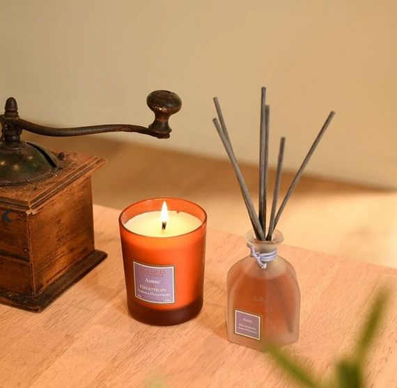 Amber & Heliotrope (Амбра і Геліотроп) аромадифузор Collines de Provence, 100 мл | Зображення 6