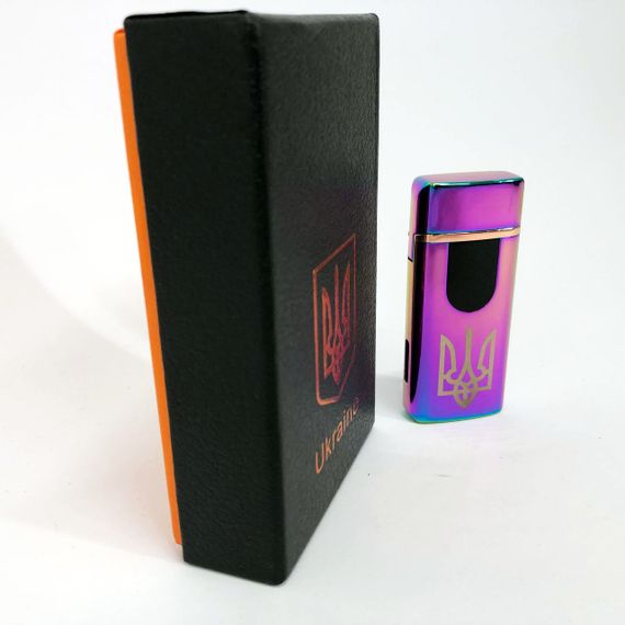 Електрична та газова запальничка Україна, акумуляторна запальничка спіральна HL-431. Колір: хамелеон | Зображення 8