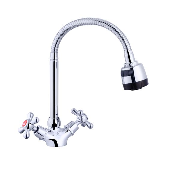 Змішувач для кухні Agua з гнучким виливом Toledo-C039 (CV018082)