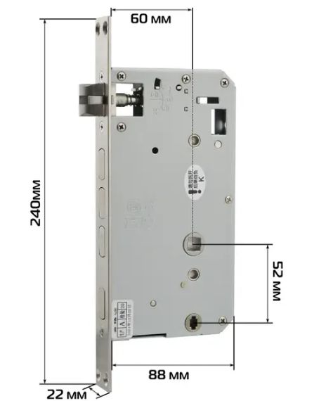Дверной сенсорный замок с отпечатком пальца,умная биометрическая дверная ручка, 4 способа открытия | Зображення 6