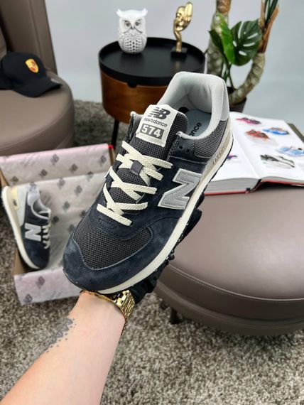 Мужские кроссовки New 574 Dark Grey Beige, Вьетнам A4201 44 28.5 см | Зображення 1