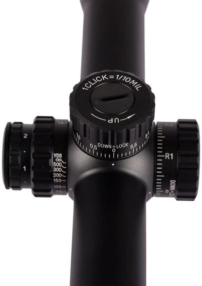 Приціл оптичний XD Precision Black-LR F1 4-24x50 сітка MPX1 | Зображення 5