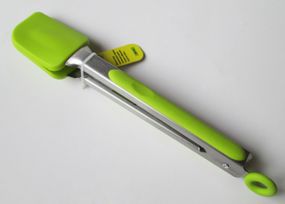 Щипці сервірувальні Maestro MR-1166, силіконові, 23 см, зелені