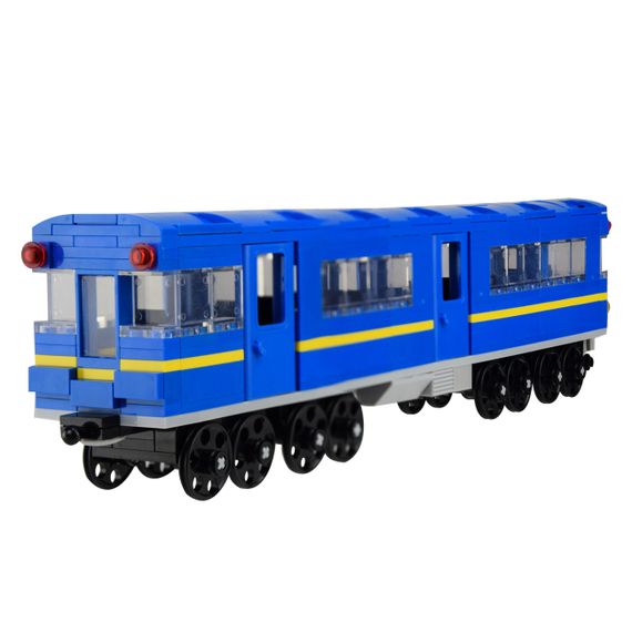 Конструктор ТРАНСПОРТ Вагон-метро 438 дет. PL-921-383 IBLOCK в коробці (6904777605816) | Зображення 1