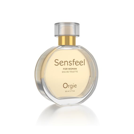 Жіноча туалетна вода Orgie SENSFEEL + афродизіак, 50 мл ефективна феромон-технологія Sex Aura