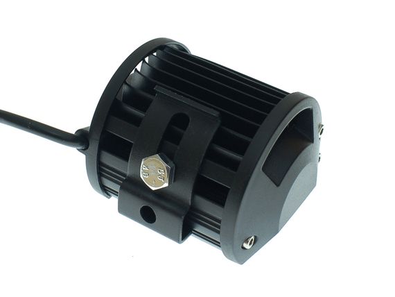 Светодиодная фара AllLight C-18W 6chip CREE spot 9-30V нижний крепеж | Зображення 3