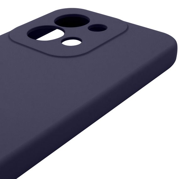 Чохол Silicone Cover Lakshmi Full Camera (AAA) для Xiaomi Redmi 15C (EU) Темно-синій / Midnight blue | Зображення 3