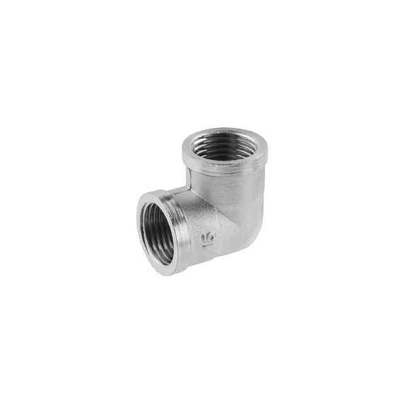 Угольник усиленный LexLine 1/2" ВВ никелированный НК0101-Вн