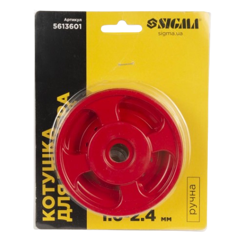 Катушка до садового тримера ручна d25,4мм метал SIGMA | Зображення 5