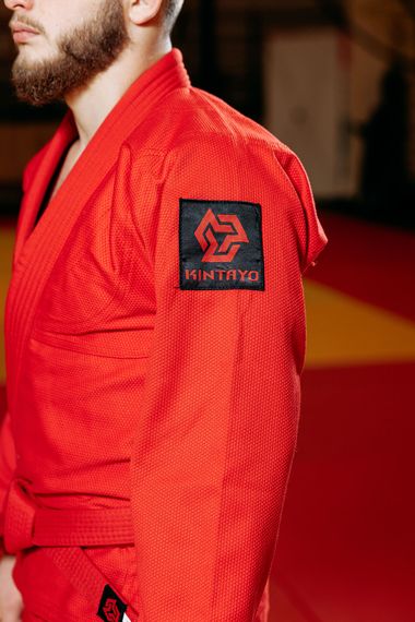 Кімоно для грепплінгу червоне, TM "Kintayo", 180 зріст, щільність 450 гр/м.кв. | Зображення 5