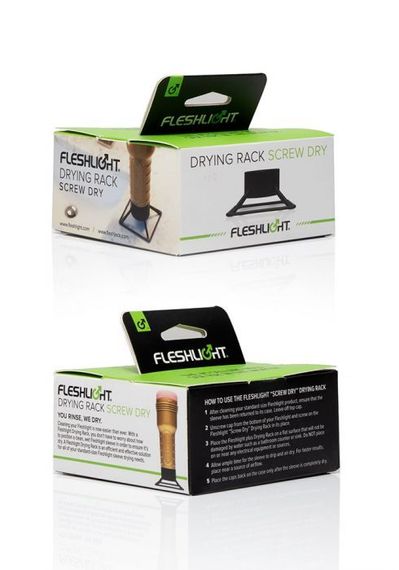 Подставка-сушка для мастурбаторов Fleshlight Drying Rack — Screw Dry Новинка | Зображення 2
