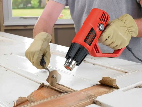 Пістолет гарячого повітря - фен мережевий Black+Decker (KX2001) | Зображення 3