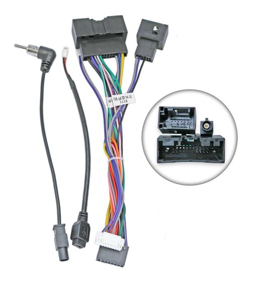 Перехідник живлення серії QIV з адаптером CAN-BUS для Ford QBR-W FD-1104 (дрот)