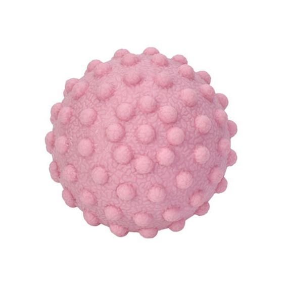 М'яч масажний для йоги/фітнесу MS 4191(Pink) текстурний, TPR, 5 см, 65 грам