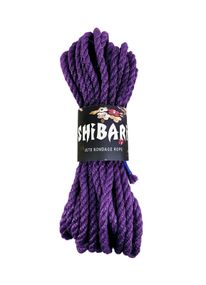 Джутова мотузка для Шибарі Feral Feelings Shibari Rope, 8 м Бузковий